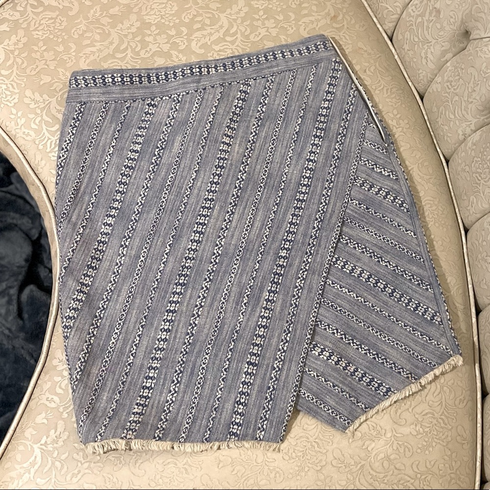 Ann Taylor LOFT vintage Textured/Structural Minimalist Pencil Skirt - Picture 6 of 6